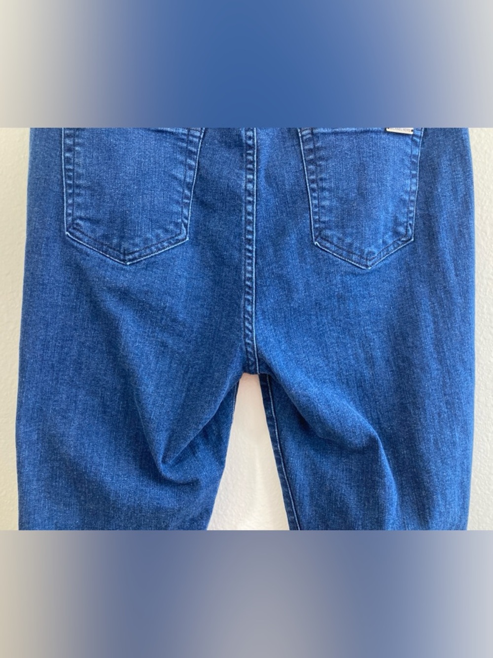 Michael Kors Selma Skinny Jeans Women’s Size 12 Denim Blue Stretch - Picture 10 of 13